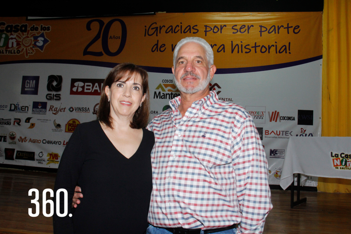 Martha López y Jorge Guerra, ex presidentes del patronato.
