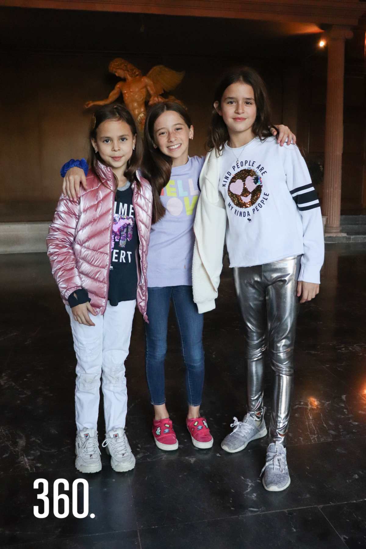 Fernanda García, Roberta García y Ana Paulina Álvarez.