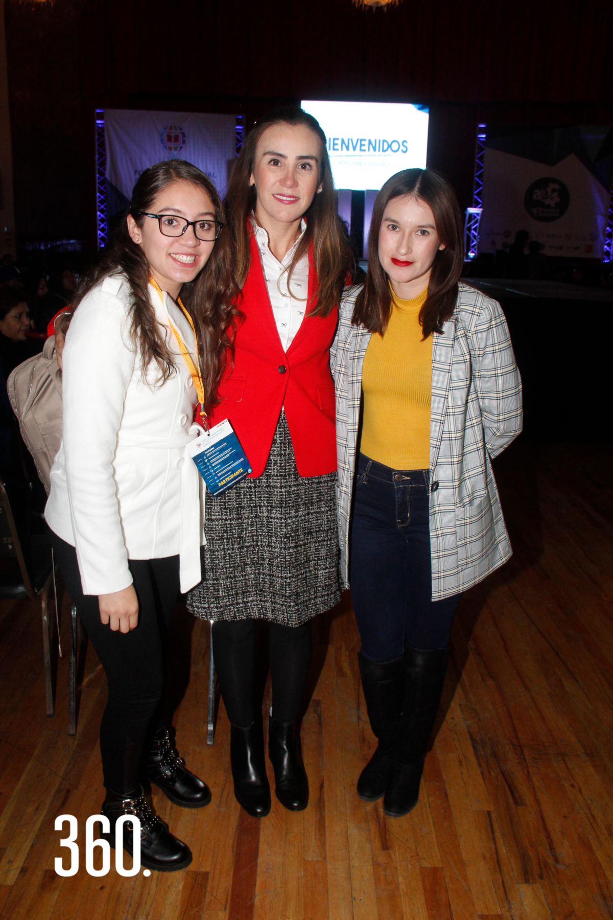 Michelle Borjón, Marcia Jiménez y Nataly Esparza.